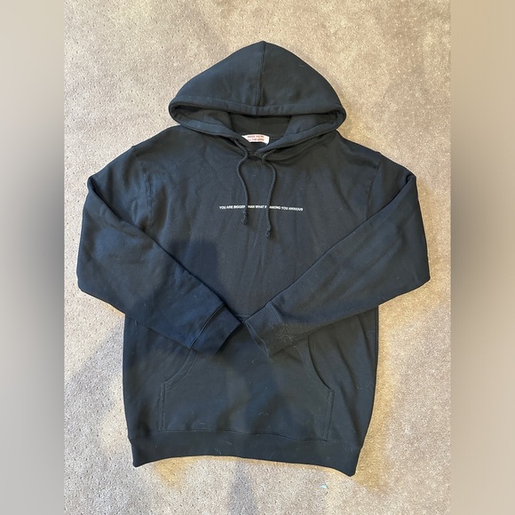 Your Anxiety is Lying to You hoodie from brand We’re Not Really Strangers. - Picture 4 of 5